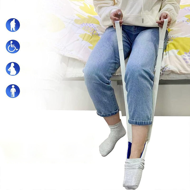 Hjælpemiddel til sokker