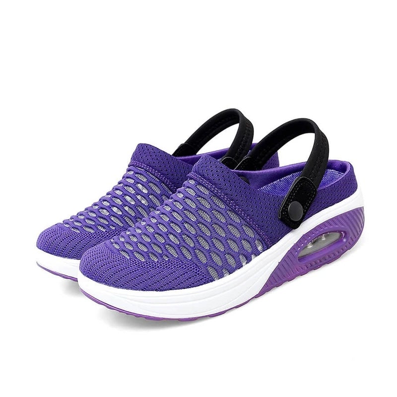 Kvinders åndbar Casual Air Cushion Slip-on sko