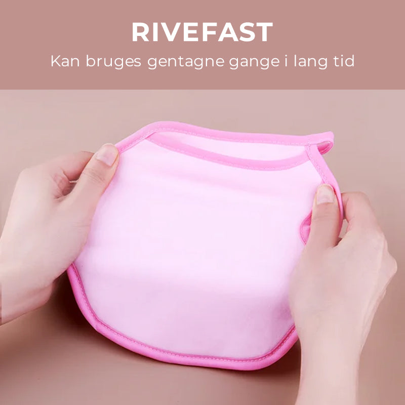 Superblød eksfolierende badehandske