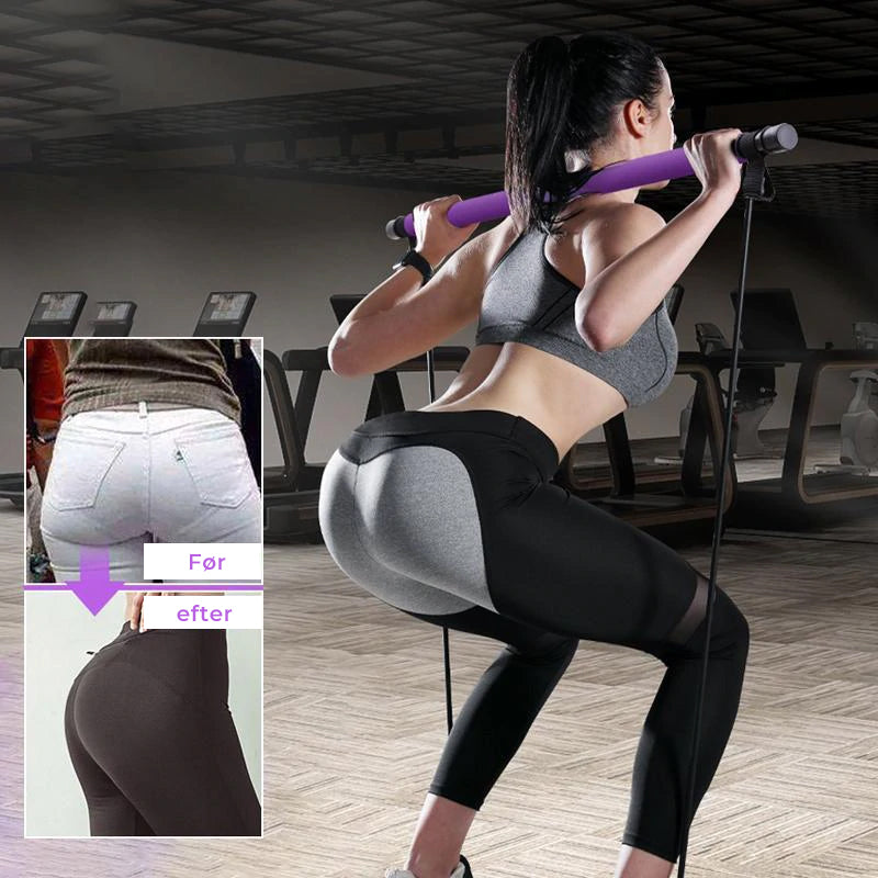 Bærbart Pilates Bar Kit