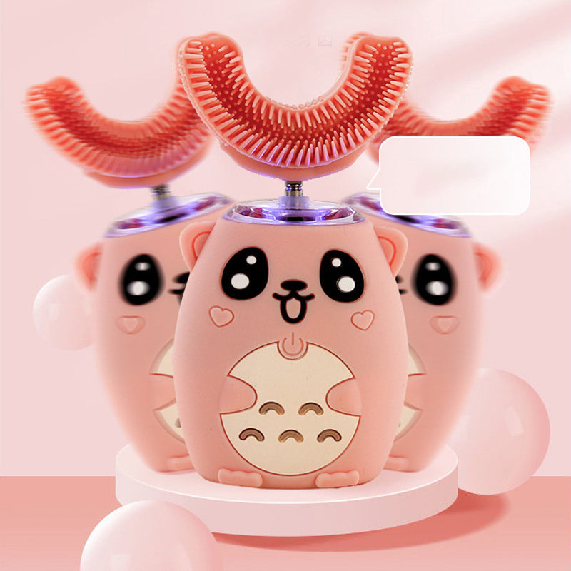 Electric U-Shaped Toothbrush for Children