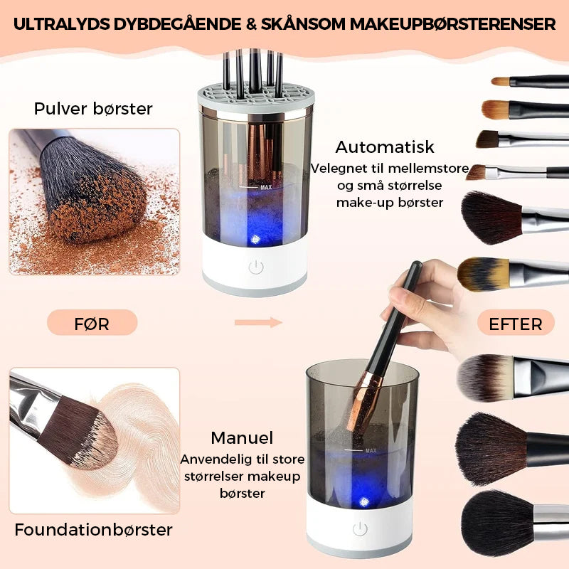 Ultimativ elektrisk makeup børsterenser