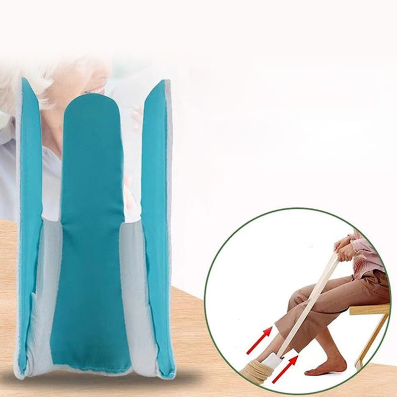 Hjælpemiddel til sokker