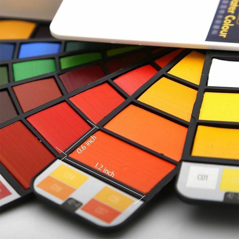 Solid Gouache-pigment palete - lad din kreativitet komme til udtryk!