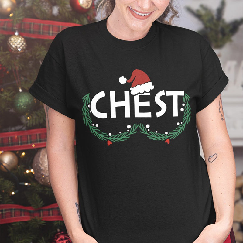 Klassisk matchende par T-shirt