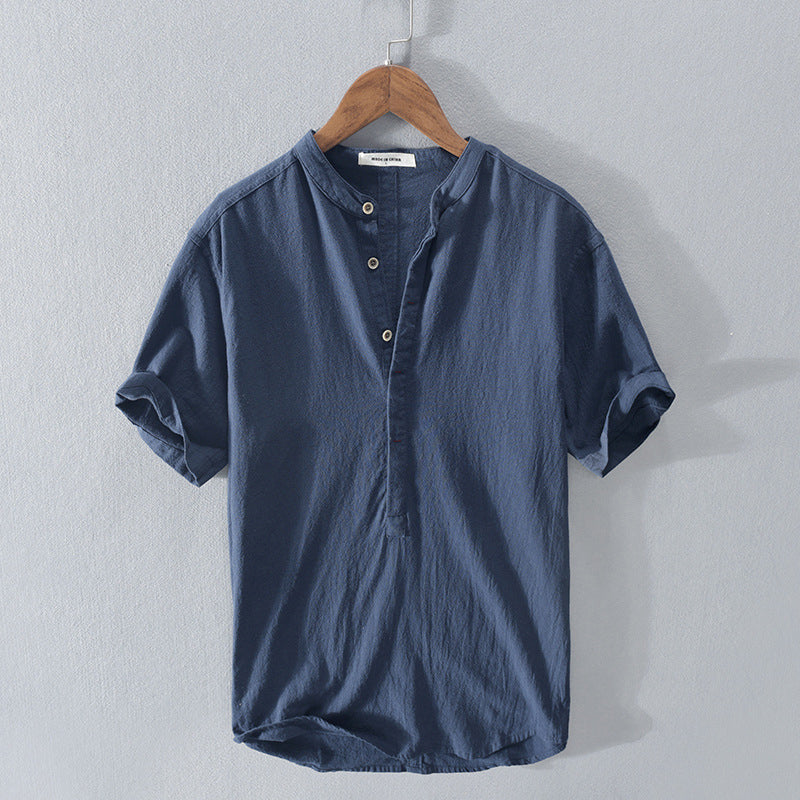 PROVENCE LINNED SKJORTE