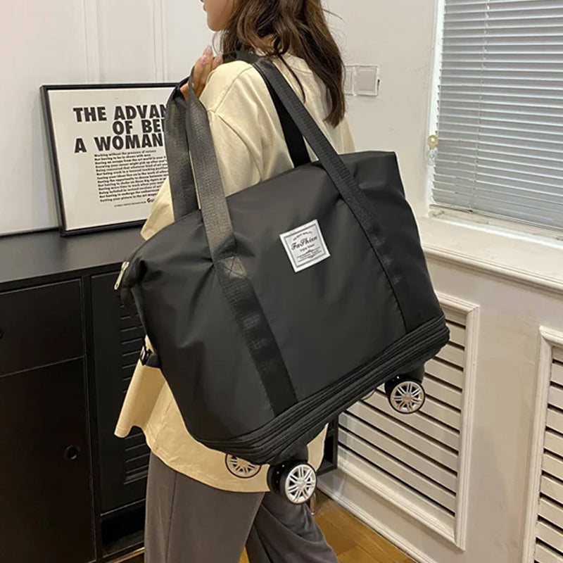 Stilfuld rejsetaske med stor kapacitet