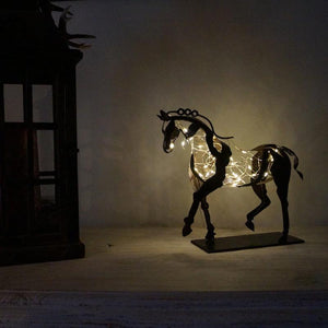 Adonis-Hesteskulptur