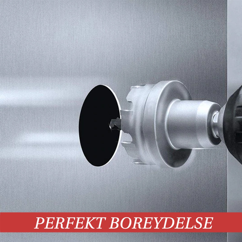 Hulsavsfræser og borebitsæt (12 stk.)