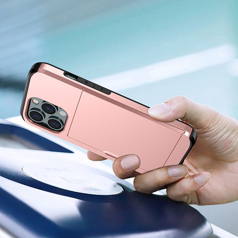 Telefoncover med indbygget tegnebog