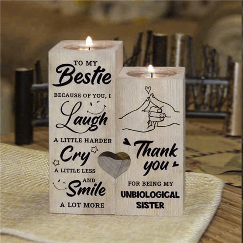 "Smil noget mere" lysestage