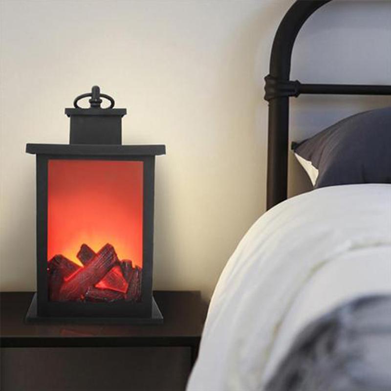 Halloween Flamme Lampe