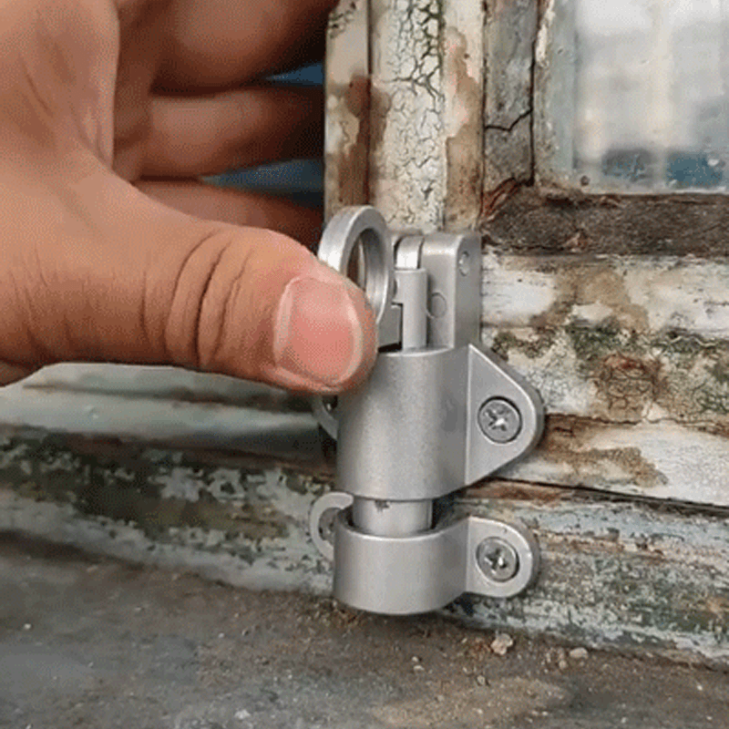 Automatisk fjederlås af aluminiumslegering