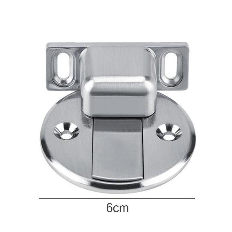 Usynlig Magnetisk Dørstopper i Rustfrit Stål