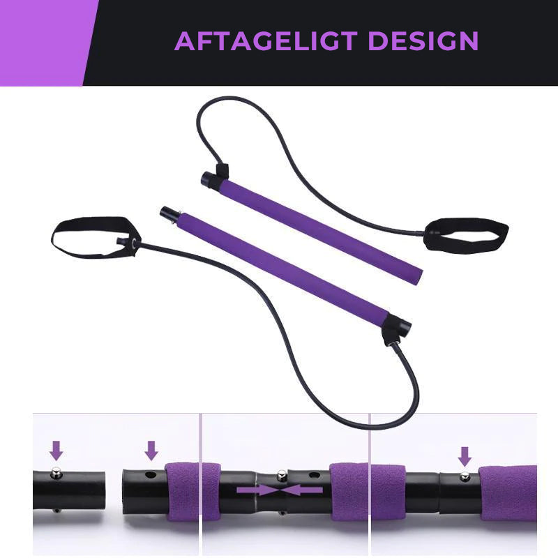 Bærbart Pilates Bar Kit