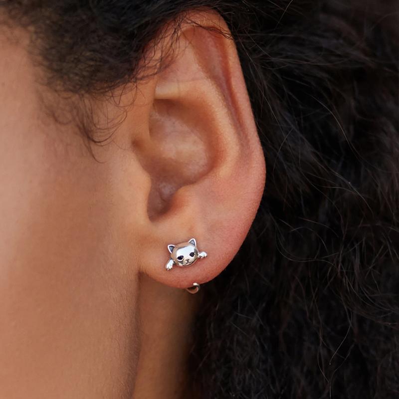 Søde katteøreringe