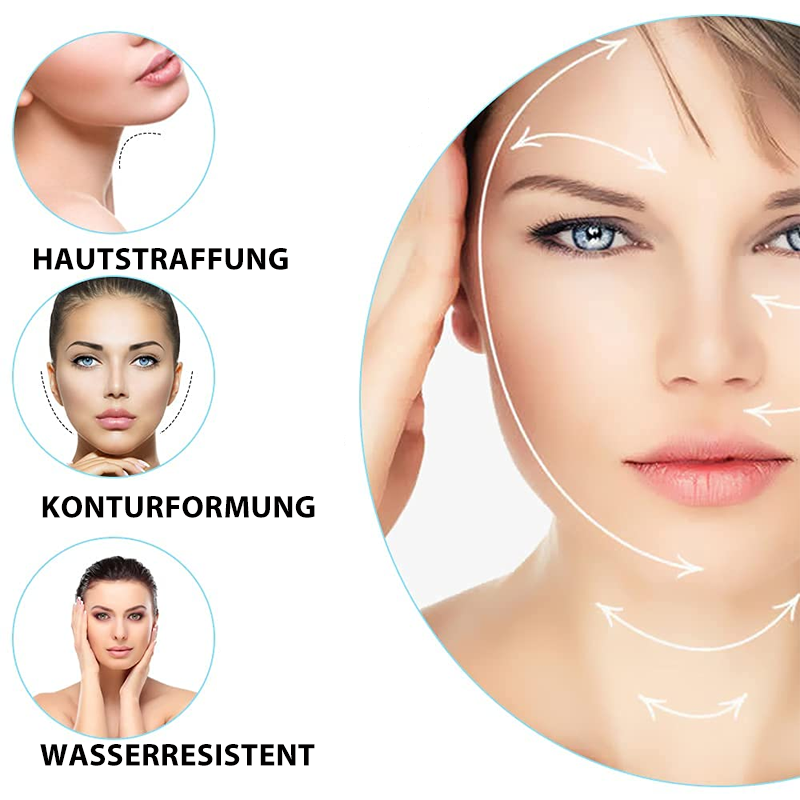 Unsichtbarer Face Pull-Aufkleber