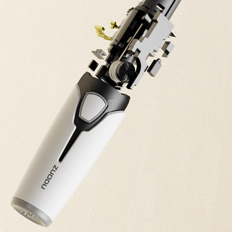 Trefoldig Selvåbnende og -lukkende paraply med spænde