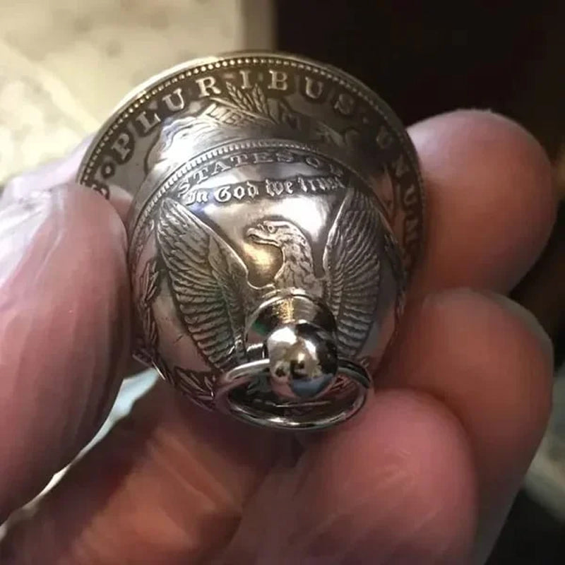 Morgan Silver Dollar Klokke