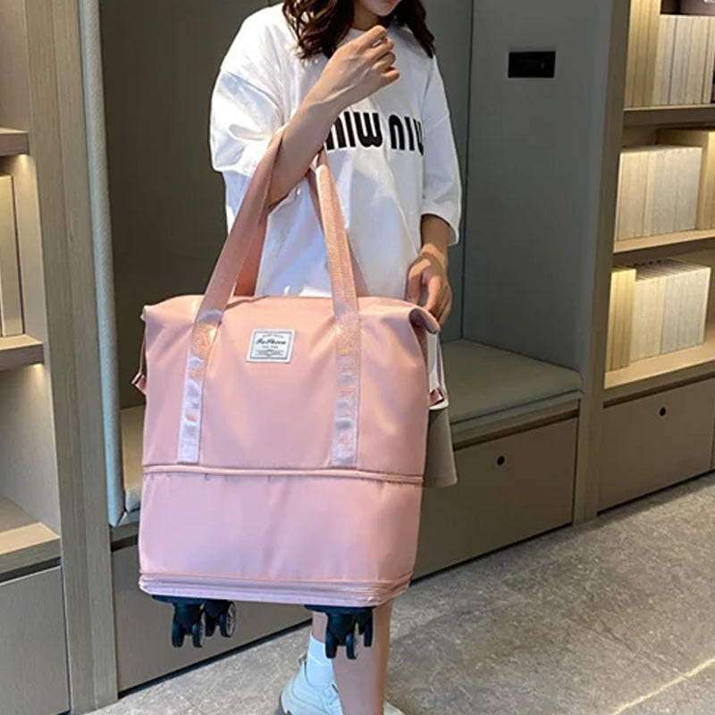 Stilfuld rejsetaske med stor kapacitet