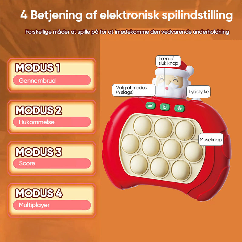 Mini spilkonsol med farvekodespil