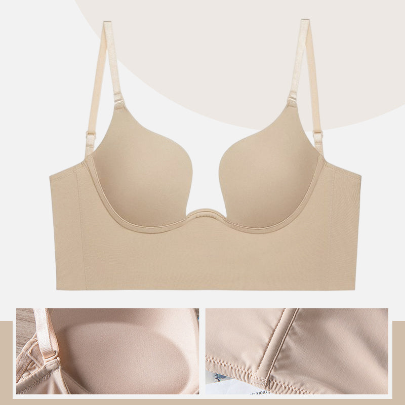 Rygløs U-formet push-up BH
