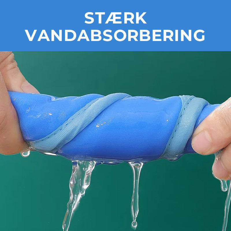 Superblød eksfolierende badehandske