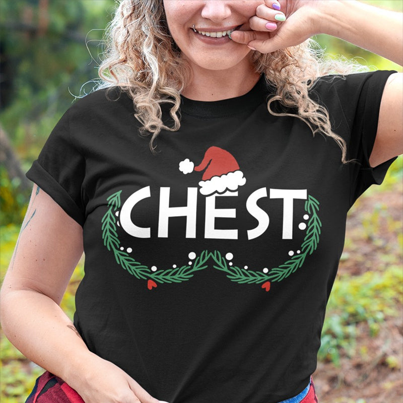 Klassisk matchende par T-shirt