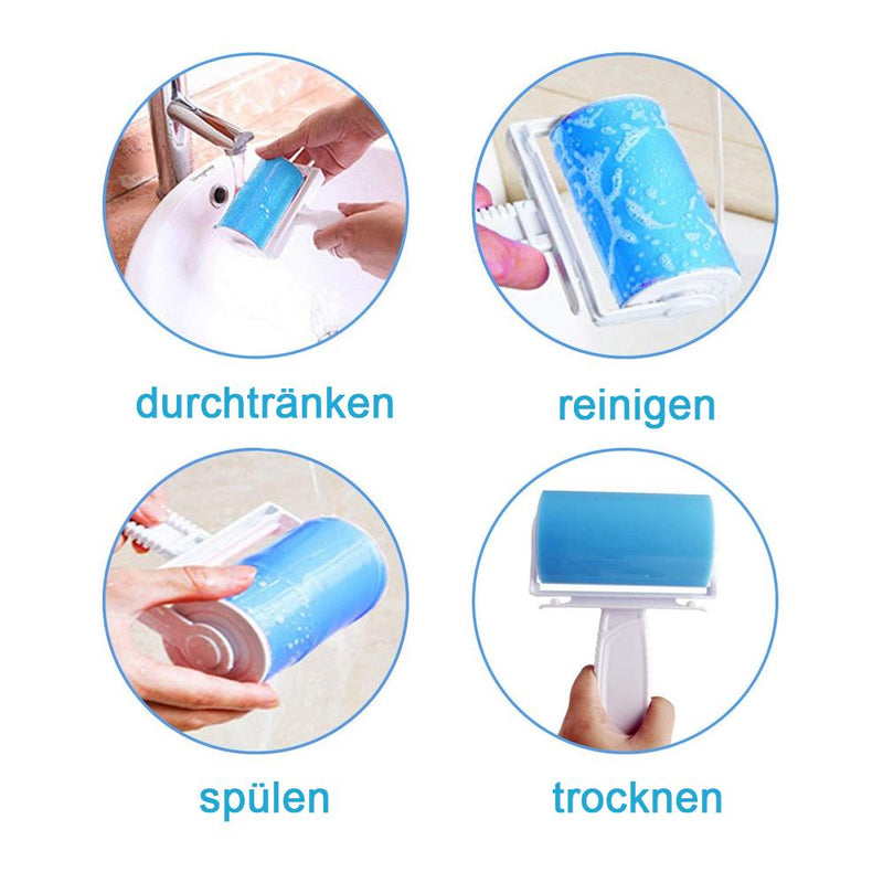 Super tyktflydende vaskbar fnugvalse