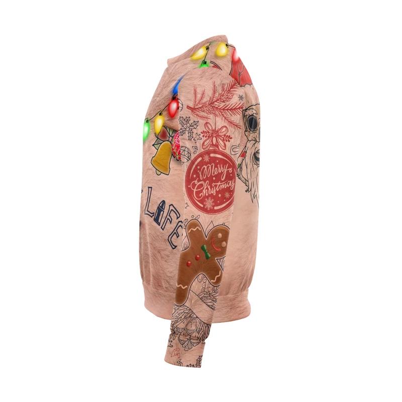 Kreativ julesweatshirt