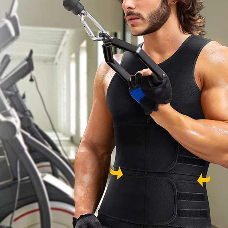 Mænd Vest med plast bælte