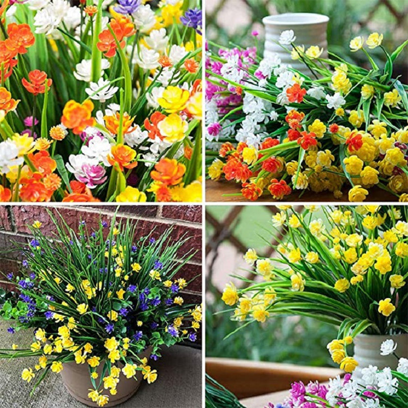 Kunstige udendørs blomster