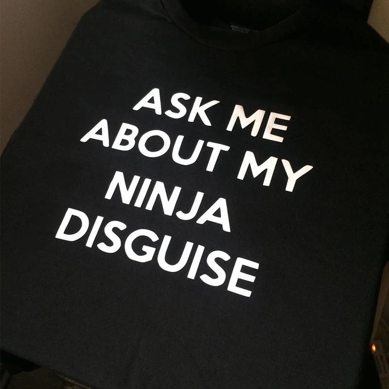 Ninja forklædnings T-shirt