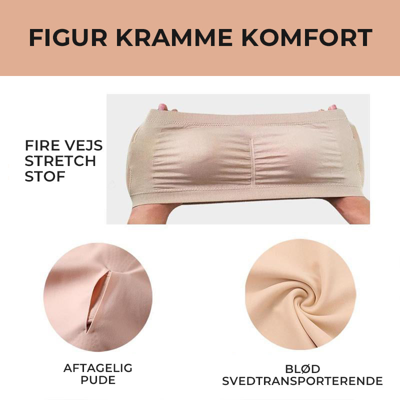 Fuld Støtte Seamless Bandeau