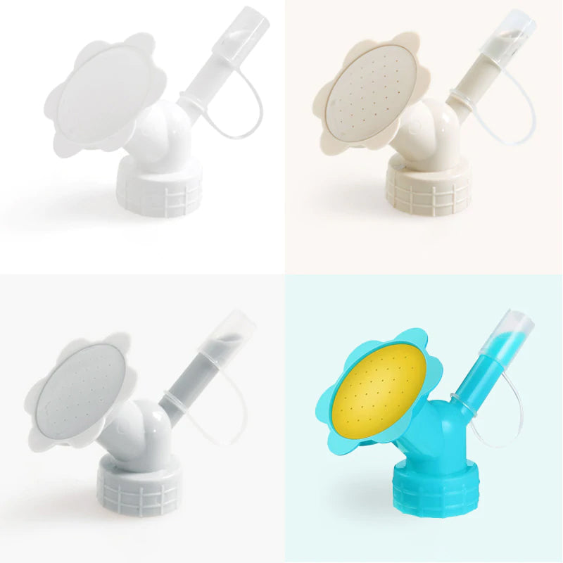 Vandingstud med dobbelt hoved til flaske