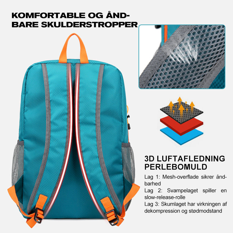 Foldbar rygsæk