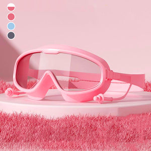 Anti-duggende svømmebriller med stort stel