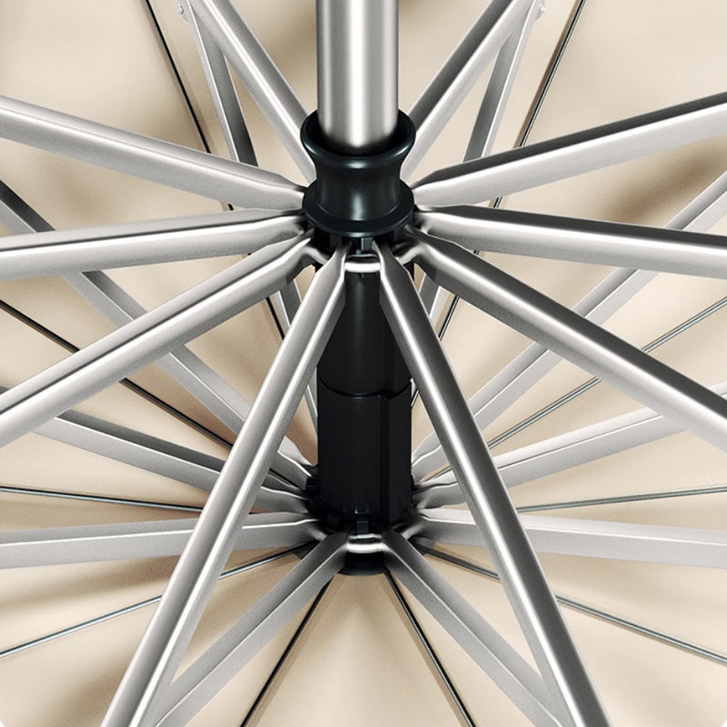 Trefoldig Selvåbnende og -lukkende paraply med spænde