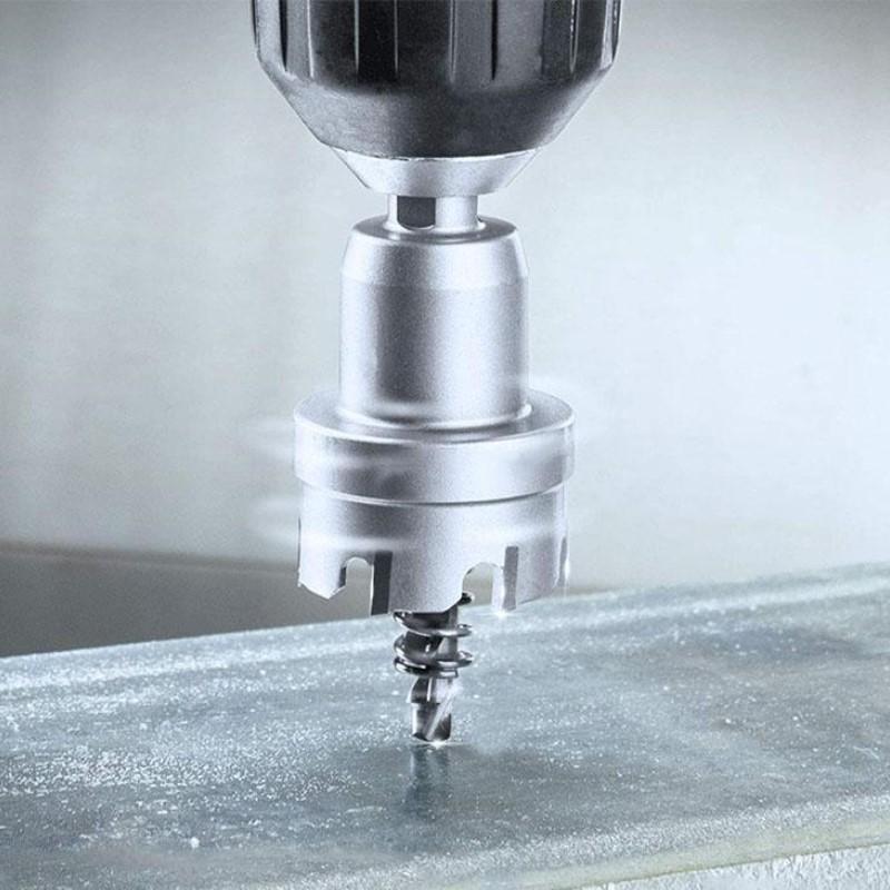 Hulsavsfræser og borebitsæt (12 stk.)