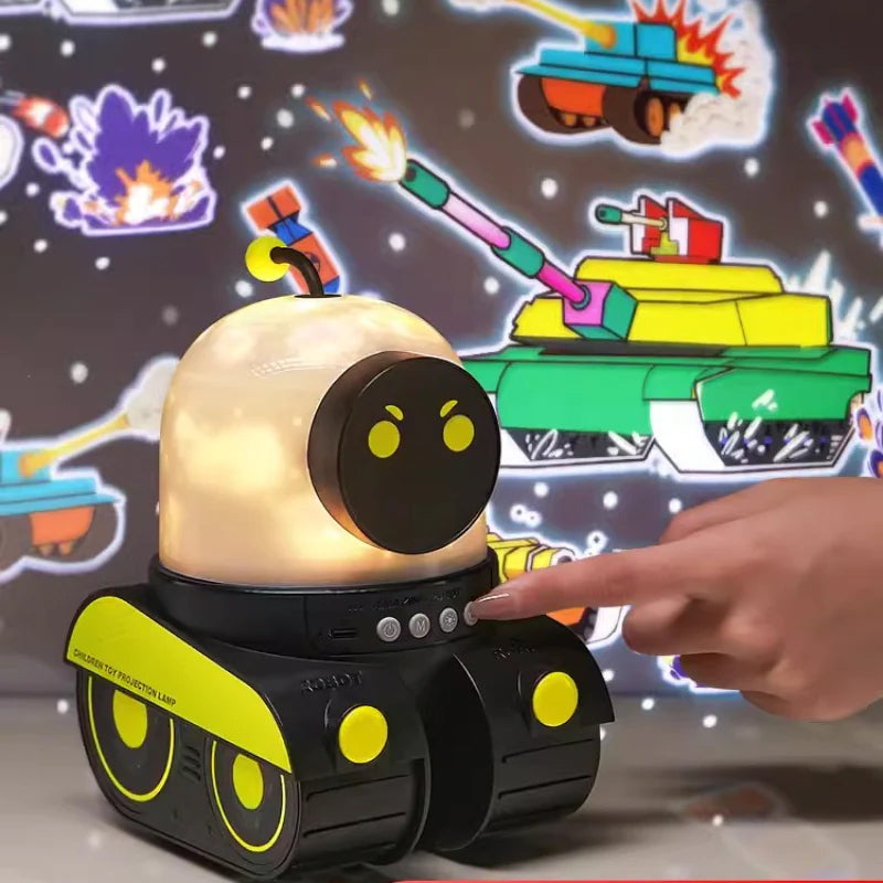 Robot stjerneprojektor lampe