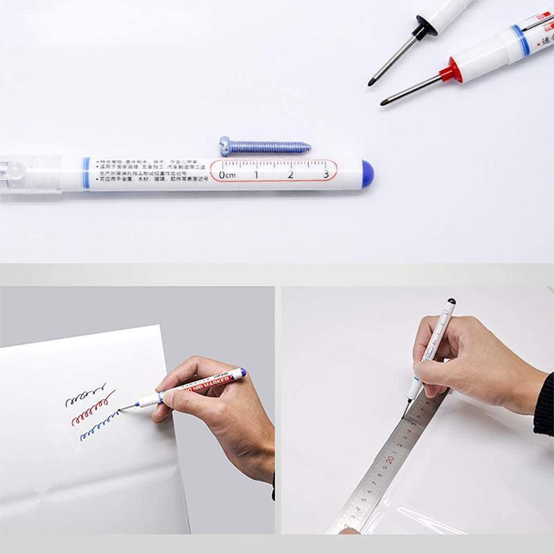 Langskaftet multifunktionsmarkør til badeværelse og træbearbejdning