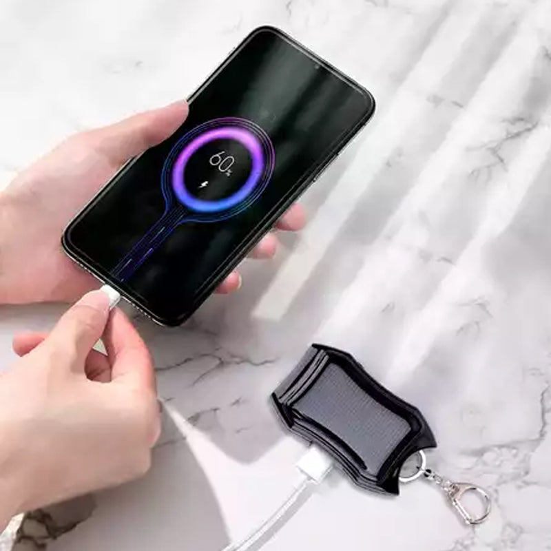 Mini powerbank til nøgleringen