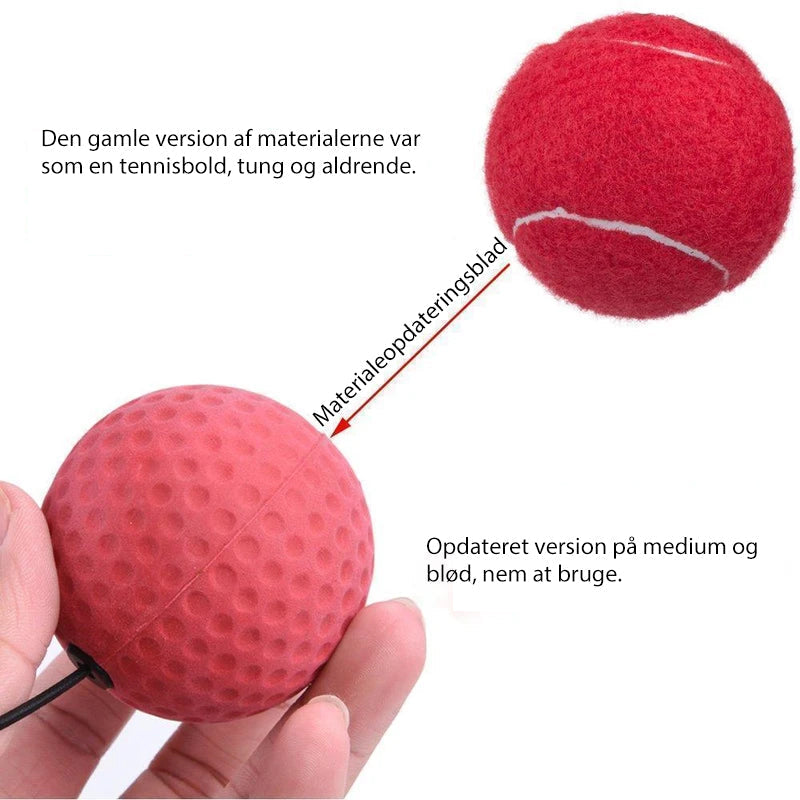 Boksekamp bold for at forbedre reaktionshastigheden