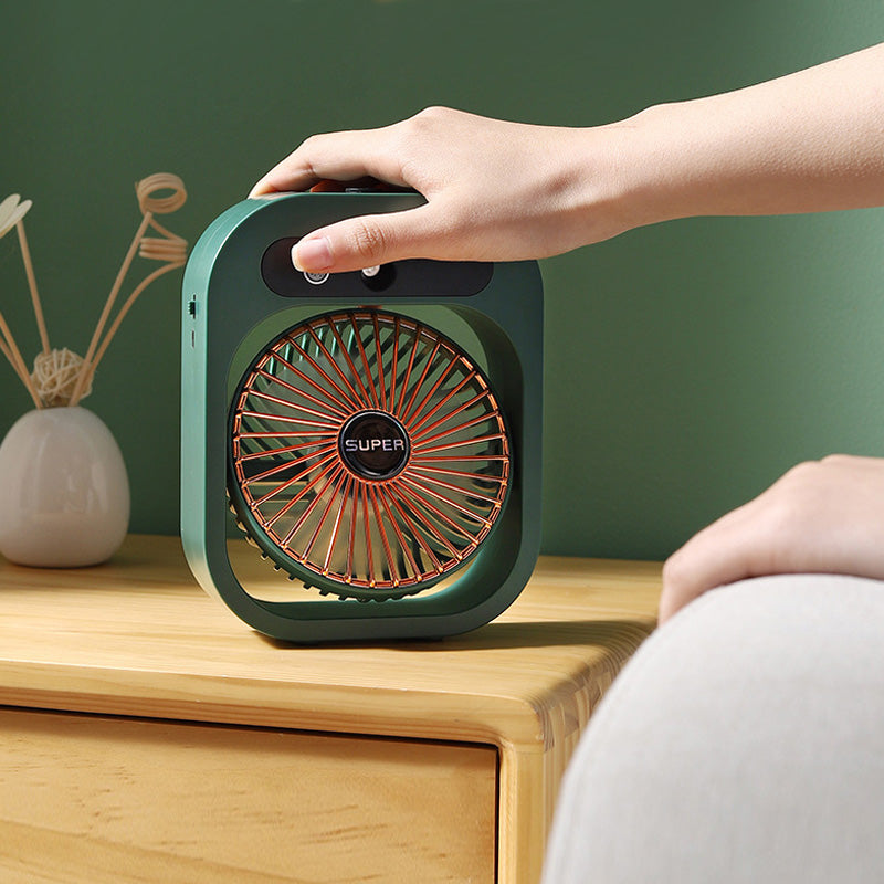 Lampe klimaanlægget med lille ventilator