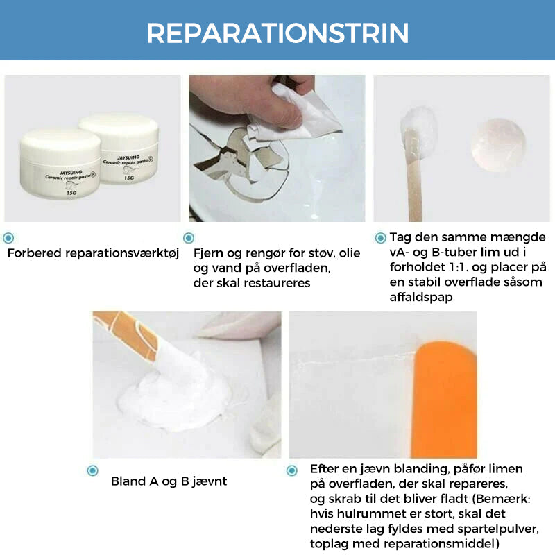 Flisereparationsmasse