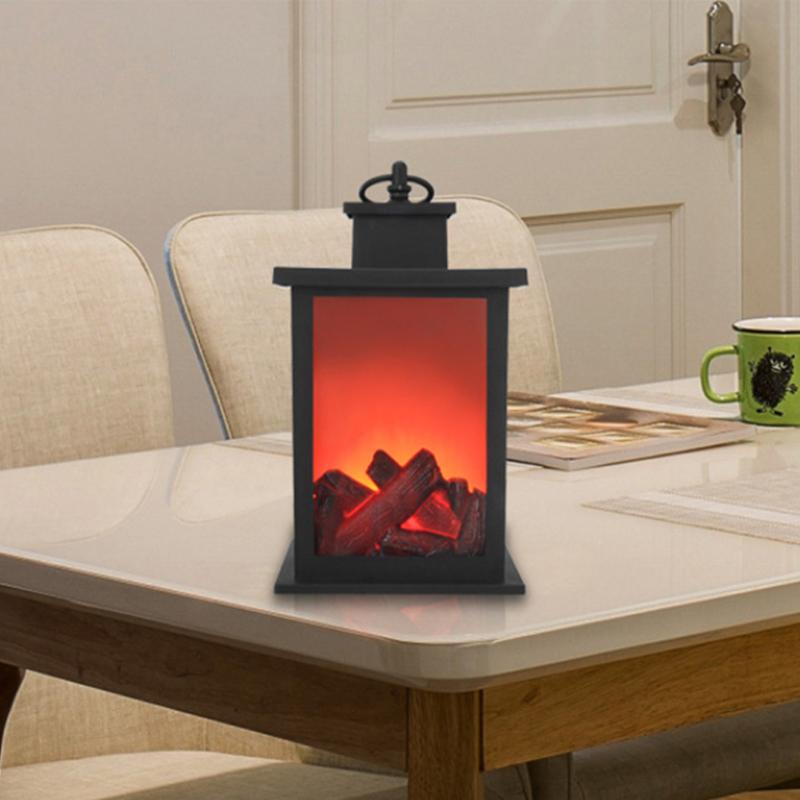 Halloween Flamme Lampe