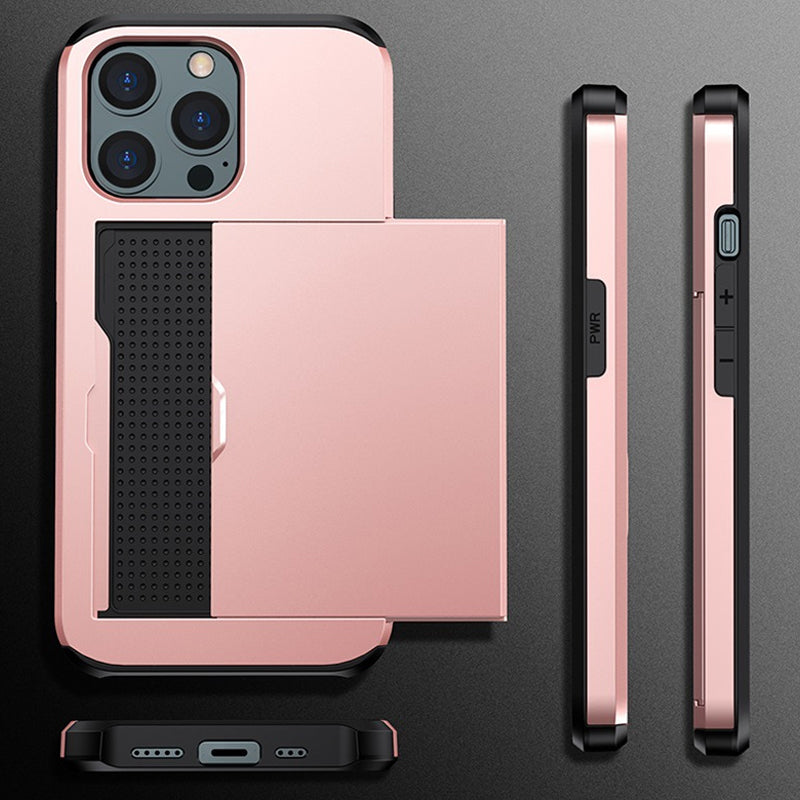 Telefoncover med indbygget tegnebog