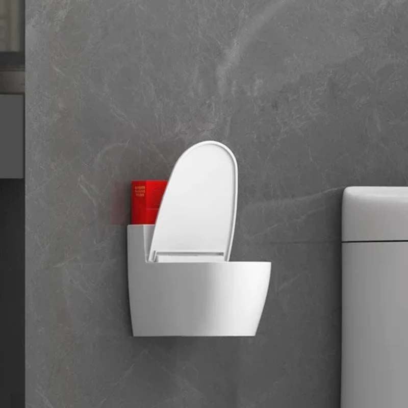 Kreativt toiletformet askebæger