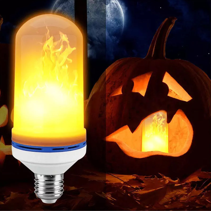 LED flamme pære med tyngdekraftsfølende effekt