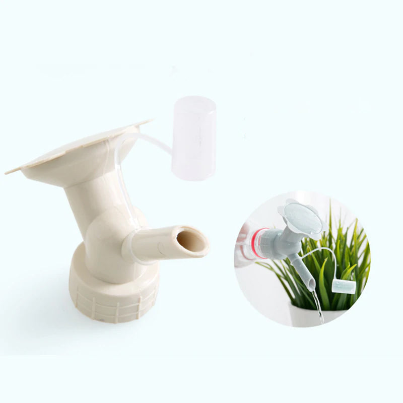 Vandingstud med dobbelt hoved til flaske